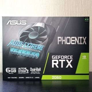 エイスース(ASUS)の【新品未開封】ASUS PH-RTX2060-6G(PCパーツ)