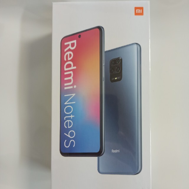 Xiaomi Redmi Note 9s 6GB+128GB - スマートフォン本体