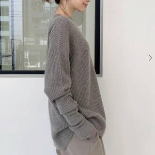 L’Appartement THERMAL KNIT ベージュ　新品未使用