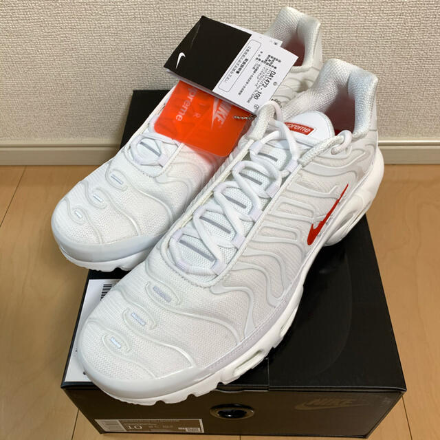 Supreme Nike Air Max Plus White 28cm