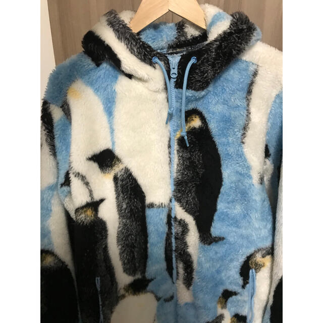 ジャケット/アウターSupreme Penguins hooded fleece jacket L