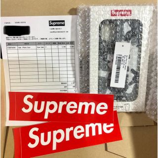 シュプリーム(Supreme)のsupreme iPhone case  iPhone11用　ステッカー2枚付(iPhoneケース)