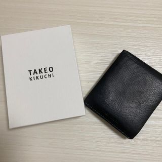 タケオキクチ(TAKEO KIKUCHI)のtakeo kikuchi 折りたたみ財布(折り財布)