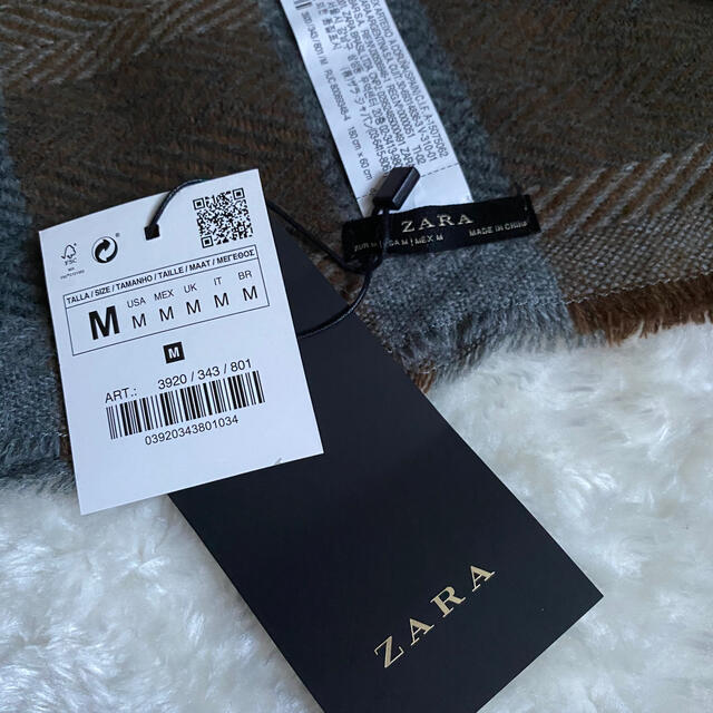 ZARA(ザラ)のZARA 大判ストール・マフラー メンズのファッション小物(ストール)の商品写真