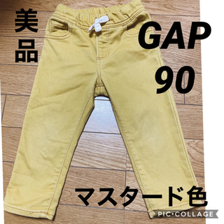 ギャップ(GAP)のGAP カラーパンツ　90 マスタード色(パンツ/スパッツ)
