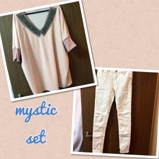 ミスティック(mystic)の♡mystic 2点セット♡(カットソー(長袖/七分))