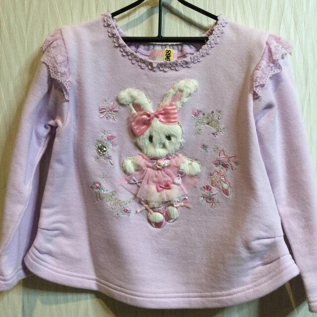 mezzo piano(メゾピアノ)の専用　メゾピアノ　トレーナー　100 キッズ/ベビー/マタニティのキッズ服女の子用(90cm~)(Tシャツ/カットソー)の商品写真