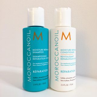 モロッカンオイル(Moroccan oil)のモロッカンオイル モイスチャーRシャンプー&コンディショナー  70ml(シャンプー/コンディショナーセット)