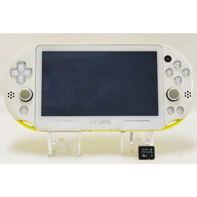 PlayStation®Vita  ライムグリーン/ホワイト PCH-2000エンタメ/ホビー