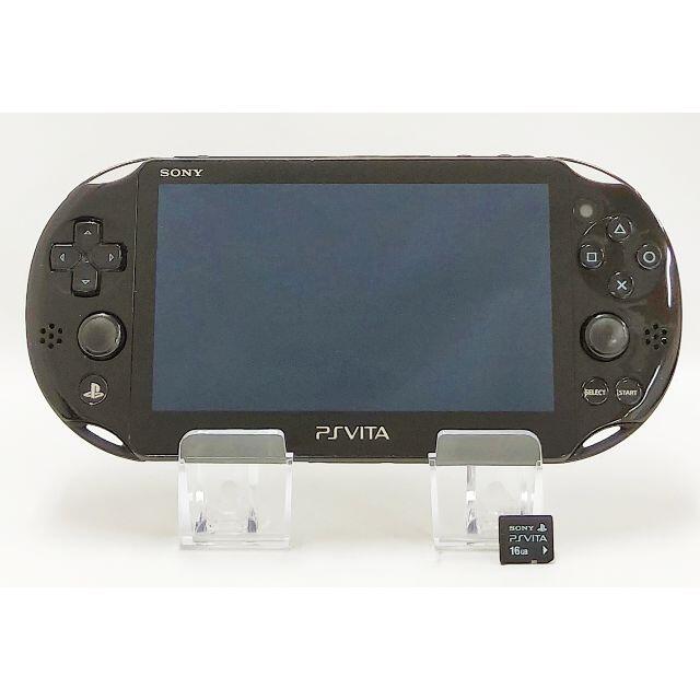 携帯用ゲーム機本体PlayStation®Vita  ブラック  PCH-2000