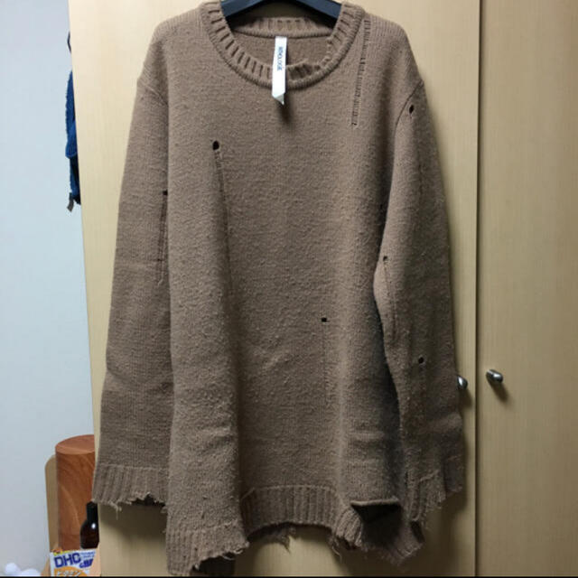 LHP(エルエイチピー)のanthology ダメージニット lhp メンズのトップス(ニット/セーター)の商品写真