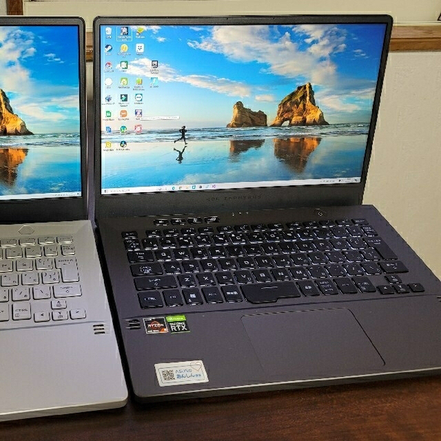 rog zephyrus G14 ホワイト