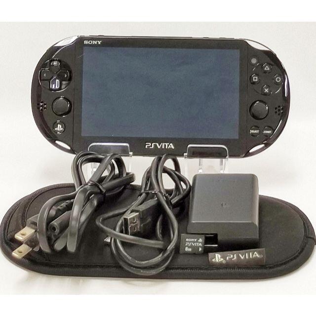 エンタメ/ホビーPlayStation®Vita ブラック PCH-2000 - 携帯用ゲーム機本体
