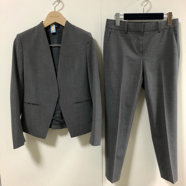 Theory TAILOR 定番 ノーカラージャケット パンツ セットアップ