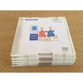 パナソニック(Panasonic)の【No1】Panasonic DVD-RAM  5枚(その他)