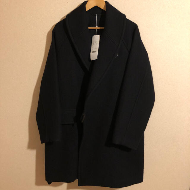 COMOLI(コモリ)のCOMOLI 新品 19aw ウールショールカラーコート Size2 メンズのジャケット/アウター(トレンチコート)の商品写真