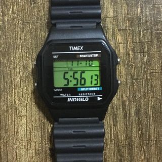 タイメックス(TIMEX)のTIMEX INDIGLO 腕時計(腕時計(デジタル))