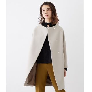 ステュディオス 白 ロングコート(レディース)の通販 13点 | STUDIOUSの