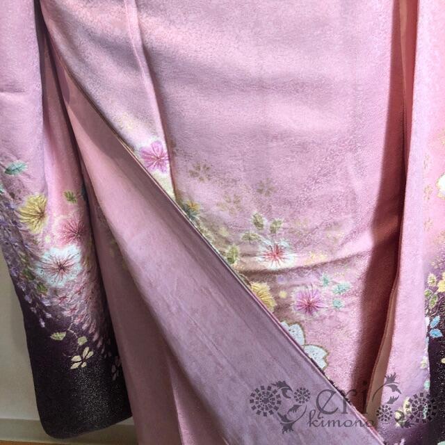 逸品!辻が花/振袖一式】桐屋謹製 金通しに辻が花♡落款あり! 7 逸品!辻が花/振袖一式】桐屋謹製 金通しに辻が花♡落款あり! 7