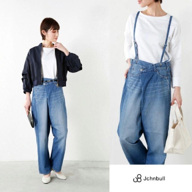 JOHNBULL(ジョンブル)の【新品未使用】Johnbull サスペンダータイパンツ サロペットＬサイズ レディースのパンツ(サロペット/オーバーオール)の商品写真