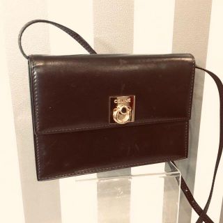 セリーヌ(celine)の オールドセリーヌ　ガンチーニ2WAY　ミニショルダーバッグ(ショルダーバッグ)