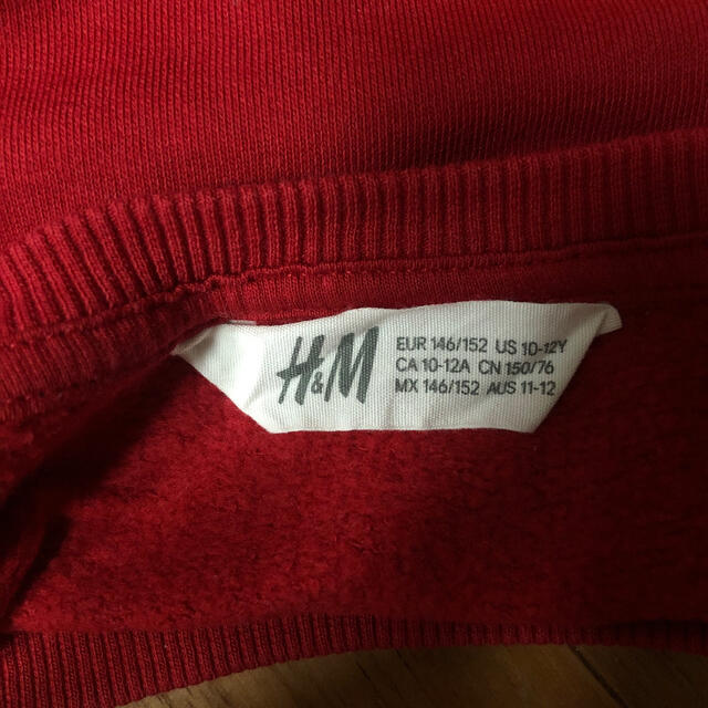 H&M(エイチアンドエム)のトレーナー キッズ/ベビー/マタニティのキッズ服女の子用(90cm~)(Tシャツ/カットソー)の商品写真