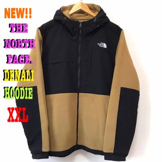 ザノースフェイス(THE NORTH FACE)のXXL相当 新品 デナリ フーディ フリースジャケット ブリティッシュカーキ(パーカー)