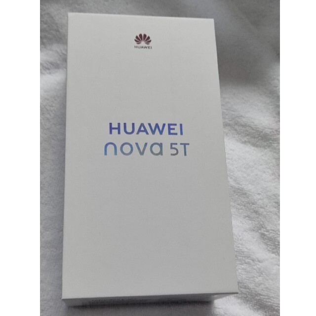 HUAWEI nova 5T SIMフリー 8G/128GB　ブラックスマートフォン本体