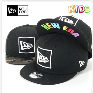 ニューエラー(NEW ERA)の🗻2021sale🗻💙NEWERA KIDS ロゴキャップ💙(帽子)