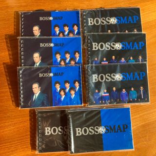 スマップ(SMAP)の【値下げ❗️】BOSS  SMAPオリジナルリングノート　8冊セット　新品未使用(アイドルグッズ)