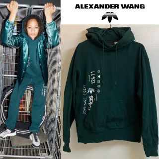 得価人気SALE Alexander Wang - Alexander Wang スウェット パーカーの