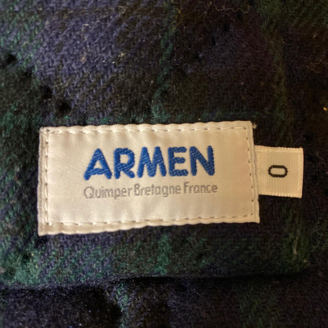 ARMEN(アーメン)のARMEN  リバーシブル　アーメンベスト レディースのジャケット/アウター(ダウンベスト)の商品写真