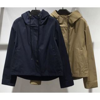 Theory 19SS フード付き ジップアップ ブルゾンレディース