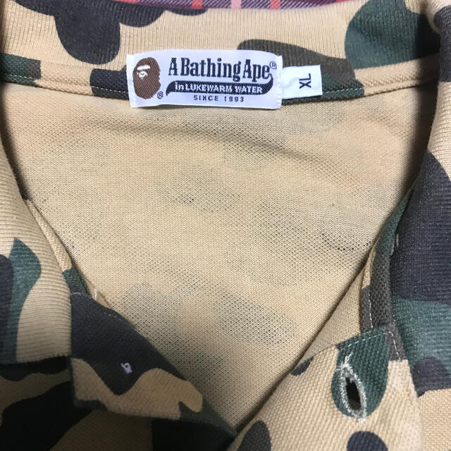 A BATHING APE(アベイシングエイプ)のエイプポロシャツ メンズのトップス(ポロシャツ)の商品写真