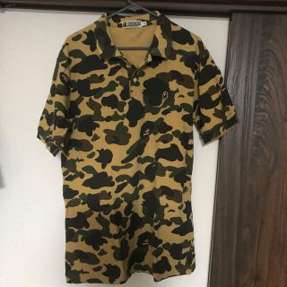 アベイシングエイプ(A BATHING APE)のエイプポロシャツ(ポロシャツ)