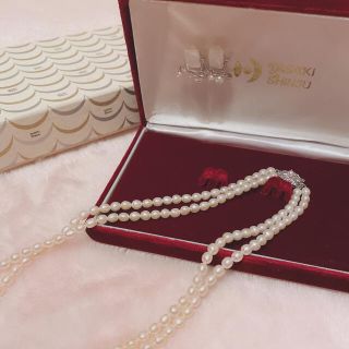 TASAKI - TASAKI 田崎真珠 2連ネックレス イヤリングセット の通販