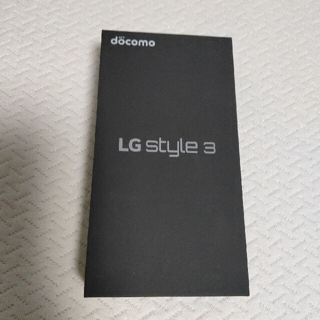 LG style3 L-41A Mirror Black docomo