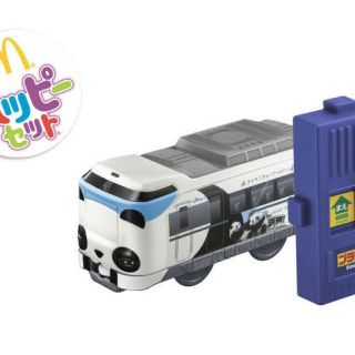 マクドナルド(マクドナルド)の【新品未開封】ハッピーセット　プラレール　パンダくろしお(電車のおもちゃ/車)