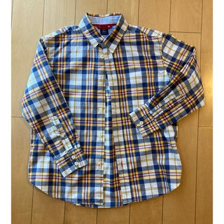 ギャップキッズ(GAP Kids)のGAP チェック　シャツ　長袖　130cm (ブラウス)