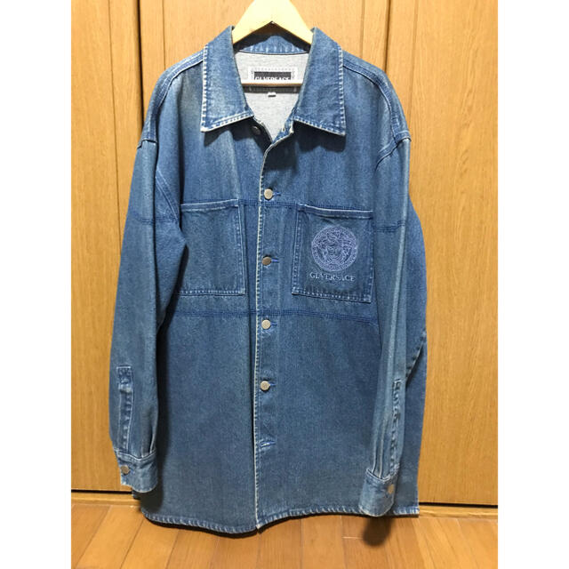 GI.VERSACE ヴェルサーチ カバーオール デニムジャケット Gジャン