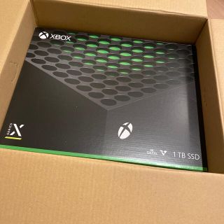 エックスボックス(Xbox)の新品未使用　Xbox series X(家庭用ゲーム機本体)