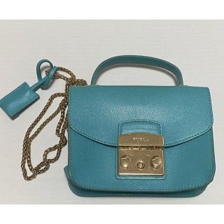 フルラ(Furla)のFURLA フルラ　メトロポリス　ブルー(ショルダーバッグ)