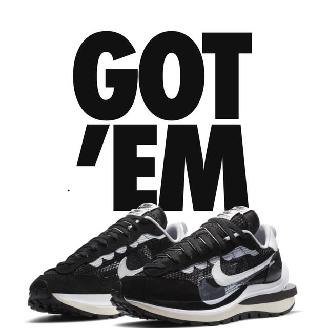 国内正規品 NIKE × sacai Vaporwaffle 27.5cm - スニーカー