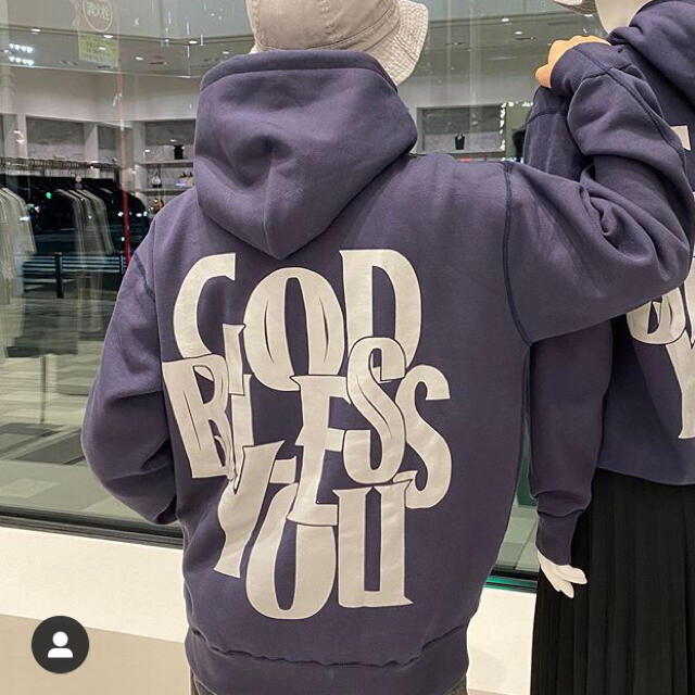 メンズGOD BLESS YOU パーカー　希少サイズ　XXL pop-up限定