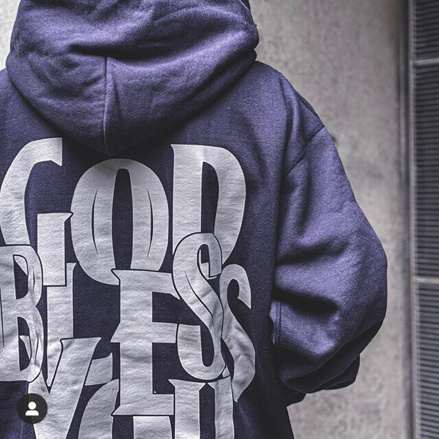 GOD BLESS YOU パーカー　希少サイズ　XXL pop-up限定