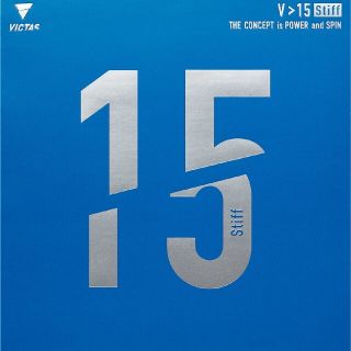 年末年始特価　V>15スティフ　赤　MAX(卓球)