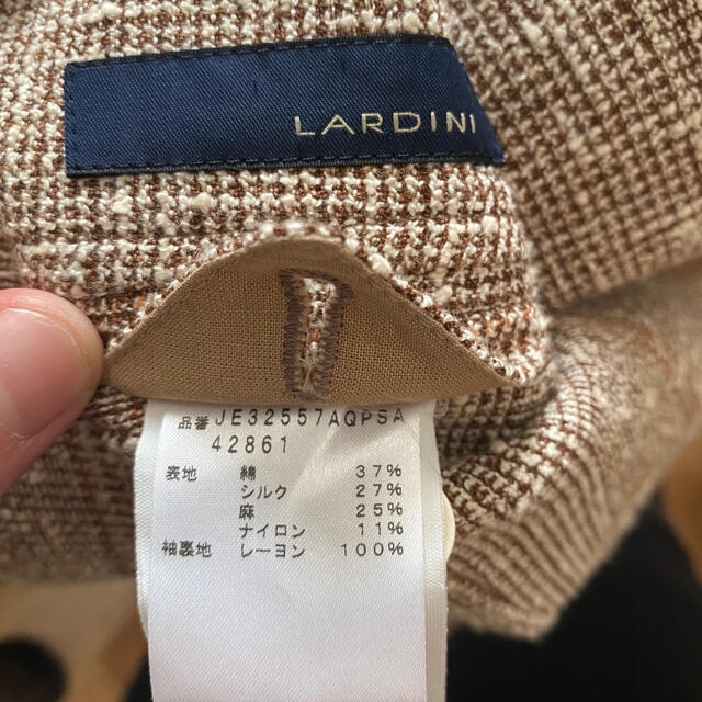 最終値下げ　LARDINI ラルディーニ　ジャケット　46 2