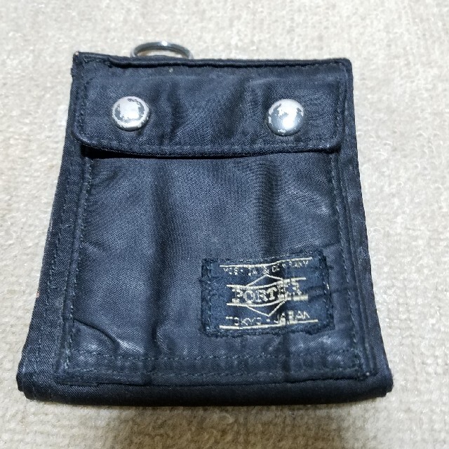 PORTER 財布 二つ折り 黒 | フリマアプリ ラクマ