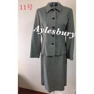 アリスバーリー(Aylesbury)の美品　Aylesbury ワンピース　ジャケット　セットアップ11号　ママスーツ(セット/コーデ)