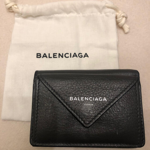 本日ラストSALE!!Balenciaga ペーパーミニウォレット三つ折り財布GUCCI